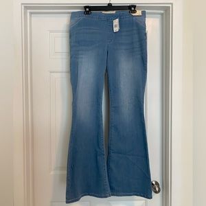 Altar’d State pull on stretch flare jeans, size L